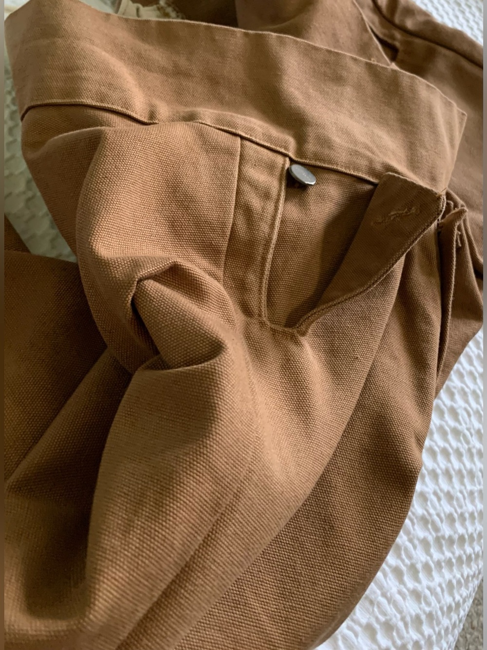 jas. Townsend & Son Men's Fall Front Breeches Heavy Cotton Canvas Like New - Picture 12 of 14